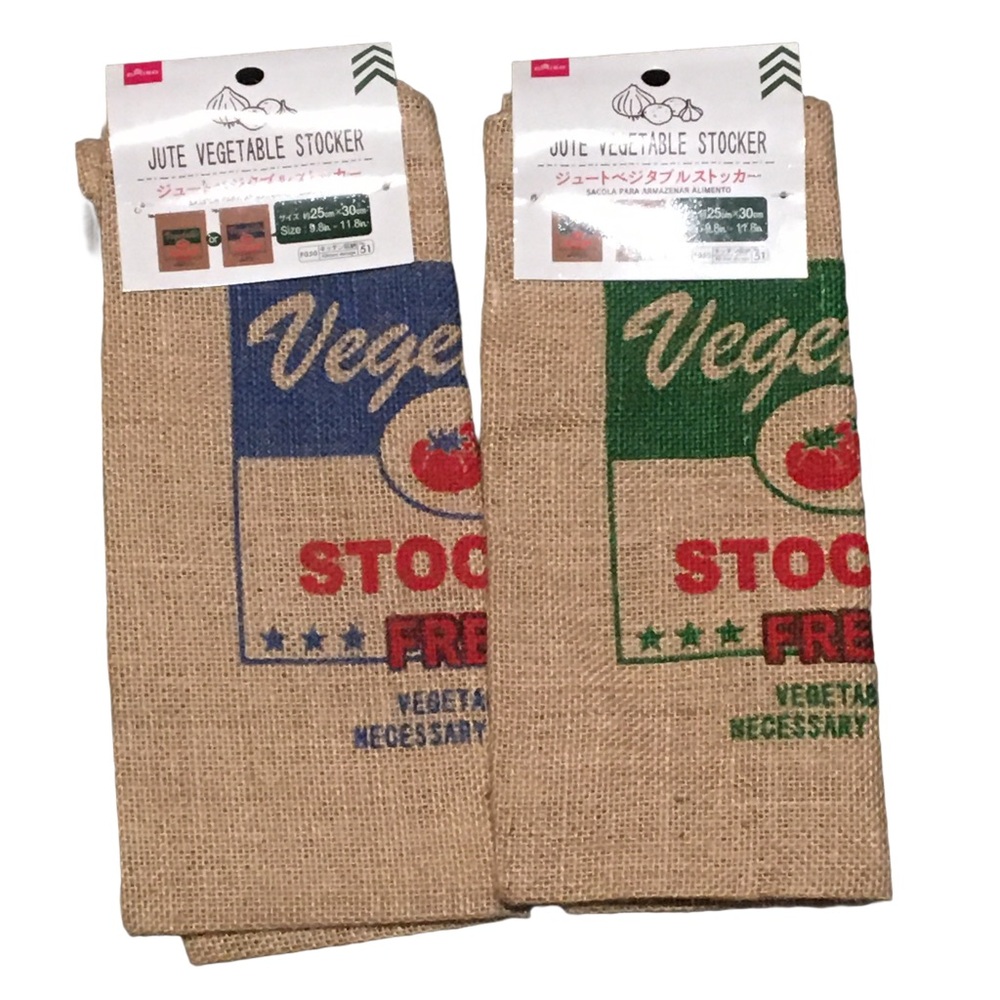 Jute Vegetable Stocker Bags (2)